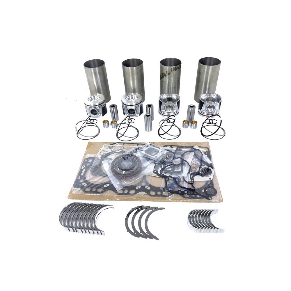 V6108 Overhaul Rebuild Kit With Gasket Kit Bearing Set For Kubota Diesel Engine