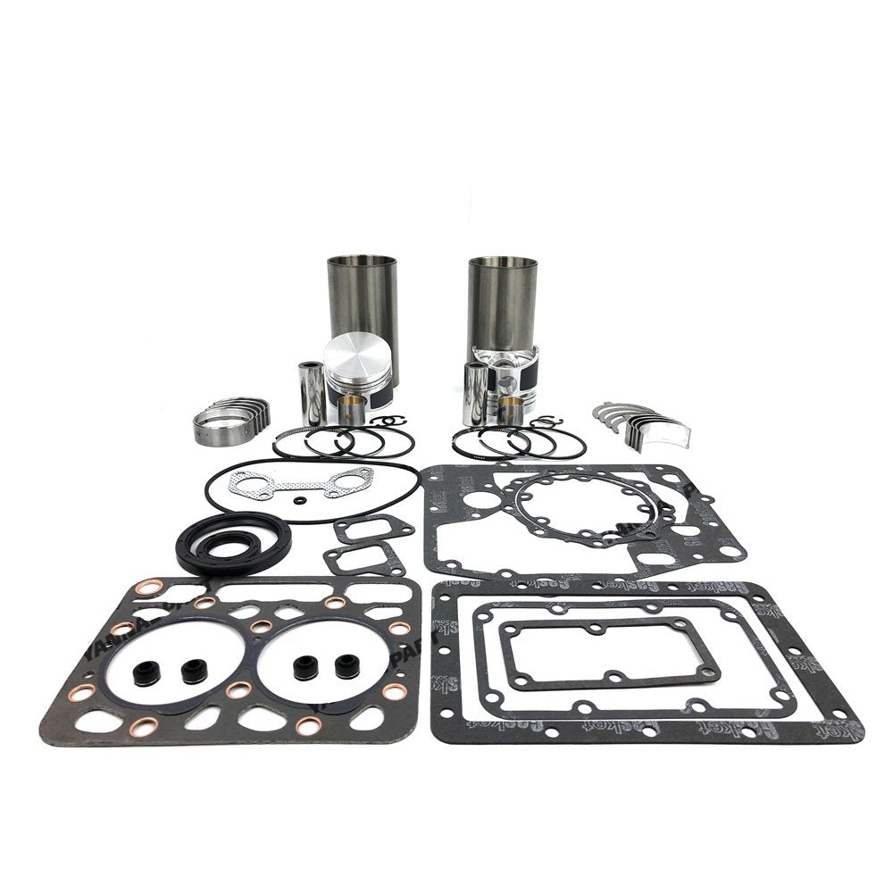 ZB600 Overhaul Rebuild Kit With Gasket Kit Bearing Set For Kubota Diesel Engine