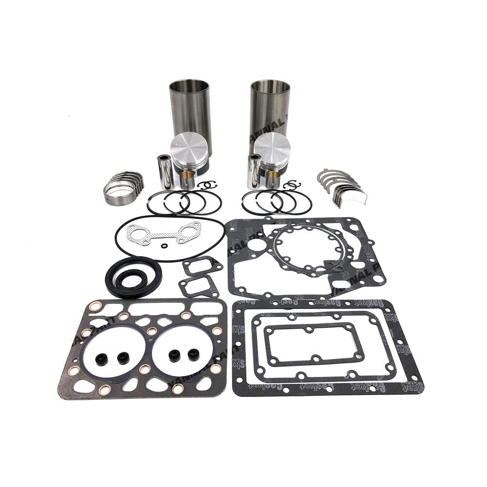 ZB600 Overhaul Rebuild Kit With Gasket Kit Bearing Set For Kubota Diesel Engine