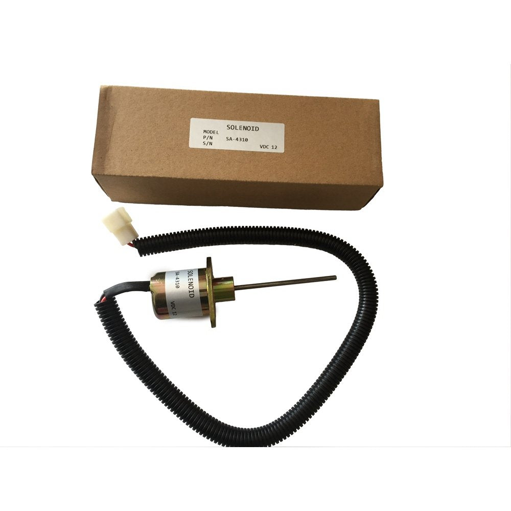 Shutdown Solenoid 17490-60010/SA-4310-12 For Kubota Excavator Engine Spare Parts