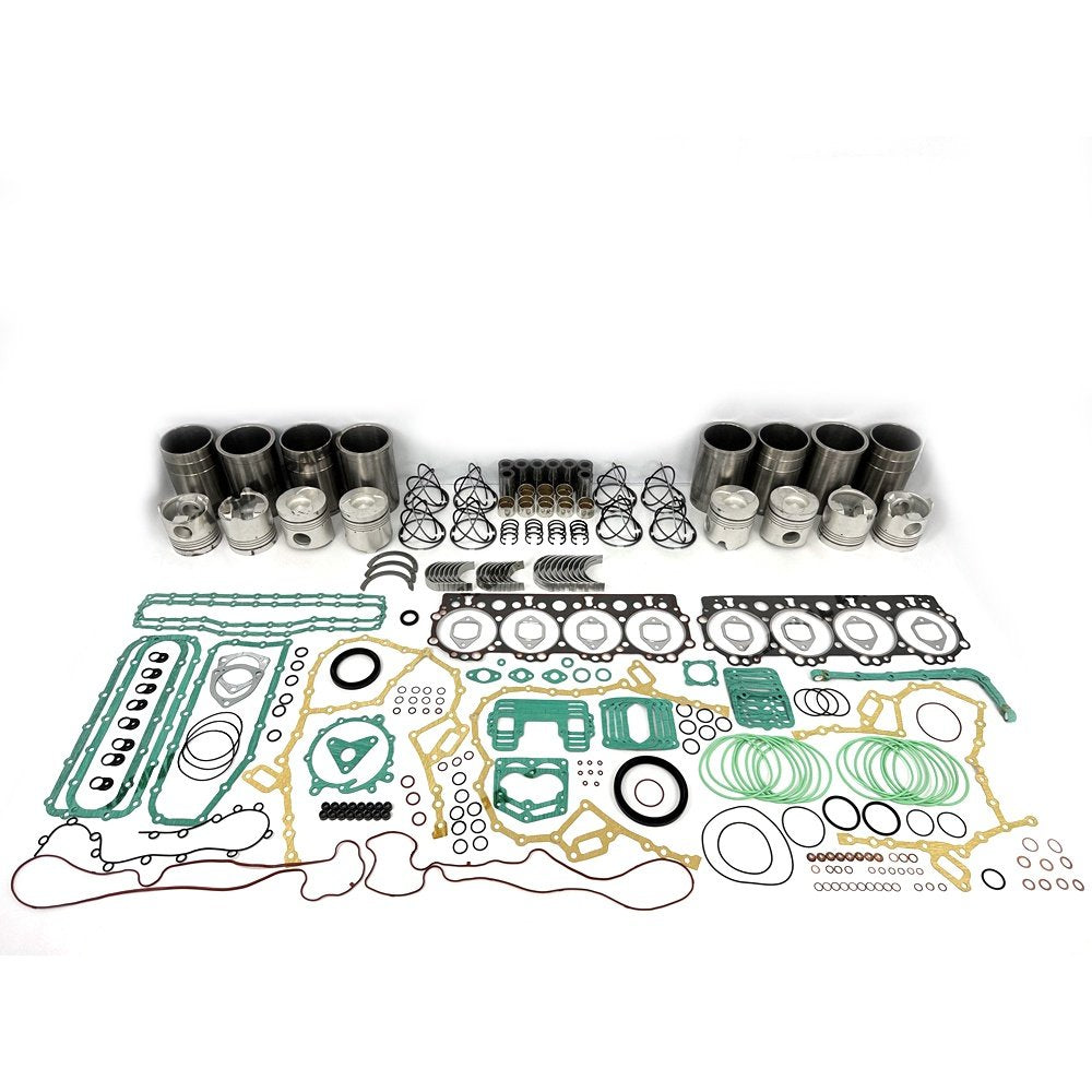 F17E Overhaul Rebuild Kit With Gasket Set Bearing For Hino Excavator Engine