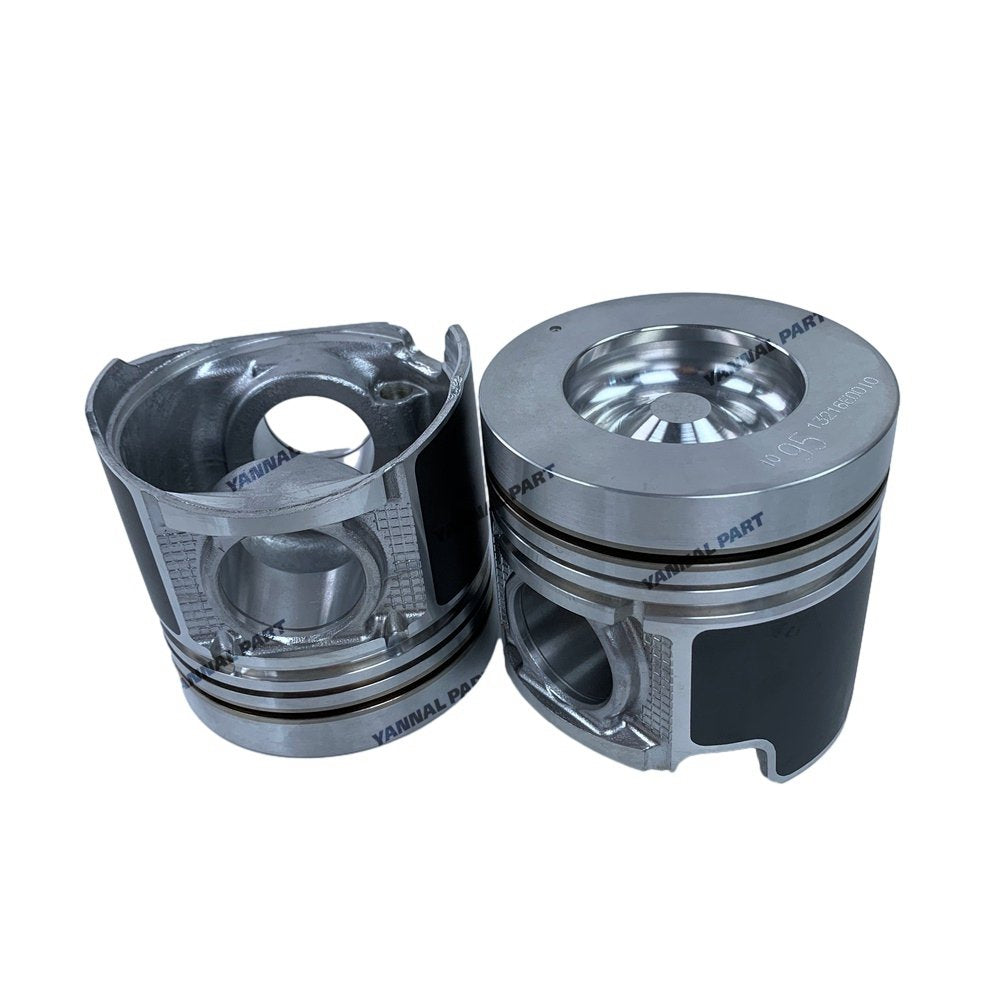 4x For Hino Piston With Pin STD N04C Engine Spare Parts