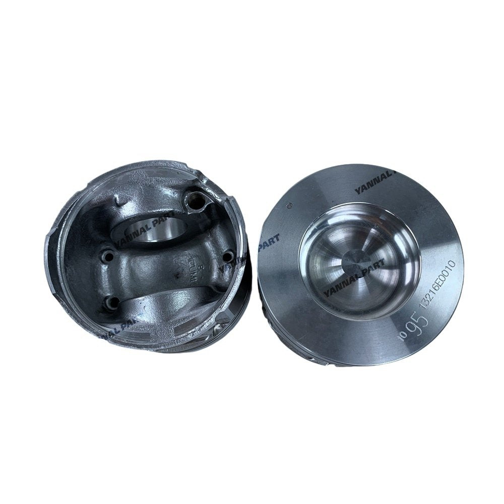 4x For Hino Piston With Pin STD N04C Engine Spare Parts