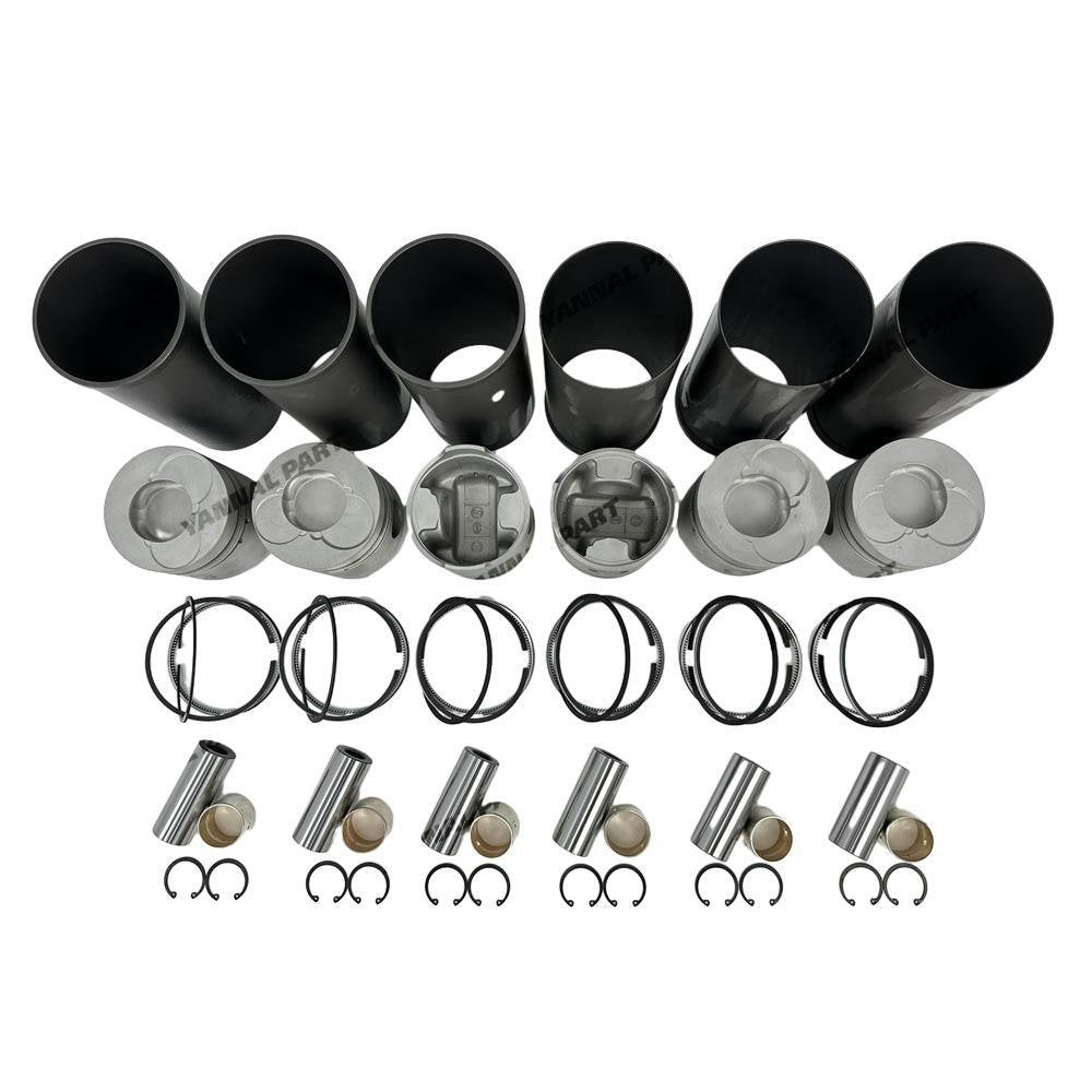 6x Engine Overhaul Rebuild Kit For Hino W06D Engine Parts