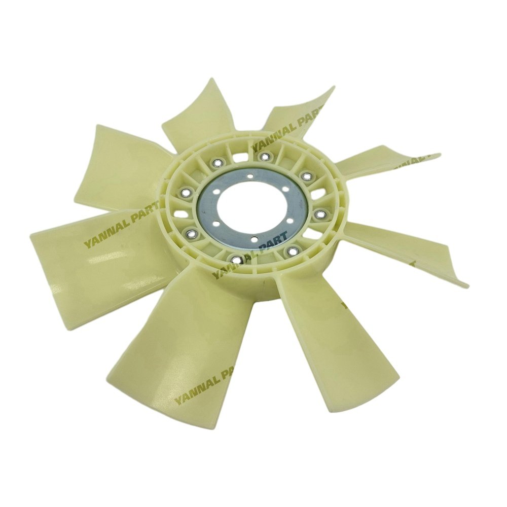 W06D Fan Blade 1.64E 144 8 blades 6 holes For Hino Excavator Engine