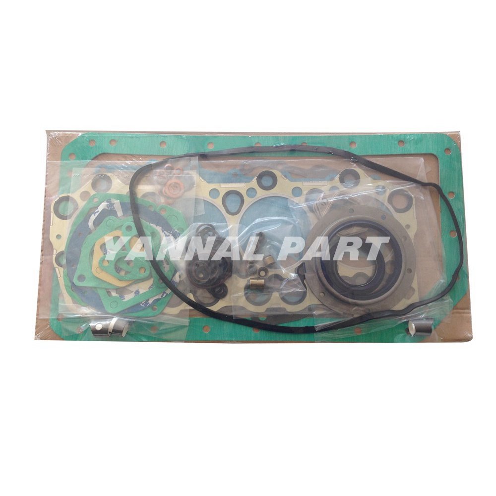 Overhaul Rebuild Gasket Kit & Head Gasket For Mitsubishi 4D34T 4D34 3.9L Engine