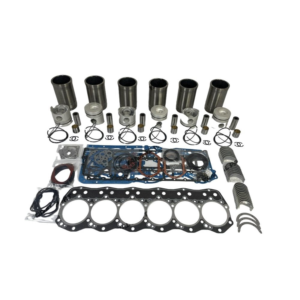 Rebuild Overhaul Kit With Gasket Set Bearing For Mitsubishi 6D15 Diesel Engine
