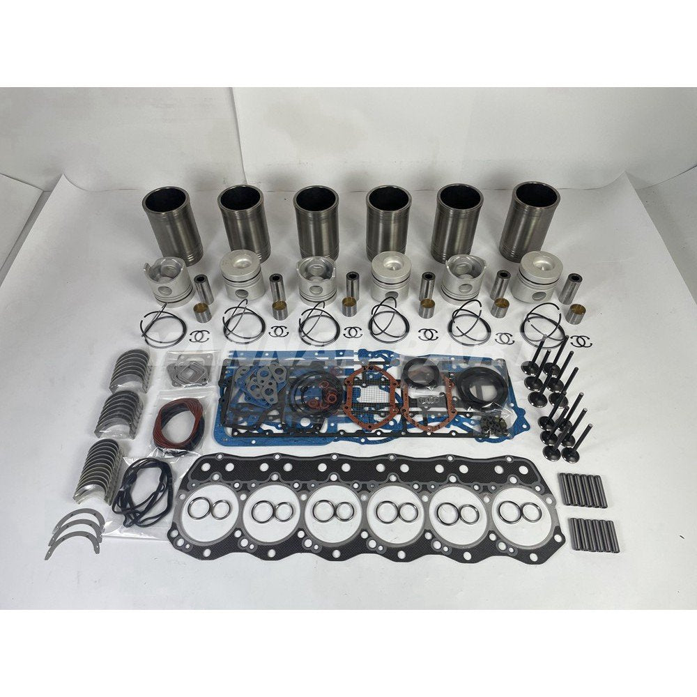 Rebuild Overhaul Kit With Gasket Set Bearing&Valve Train For Mitsubishi 6D15