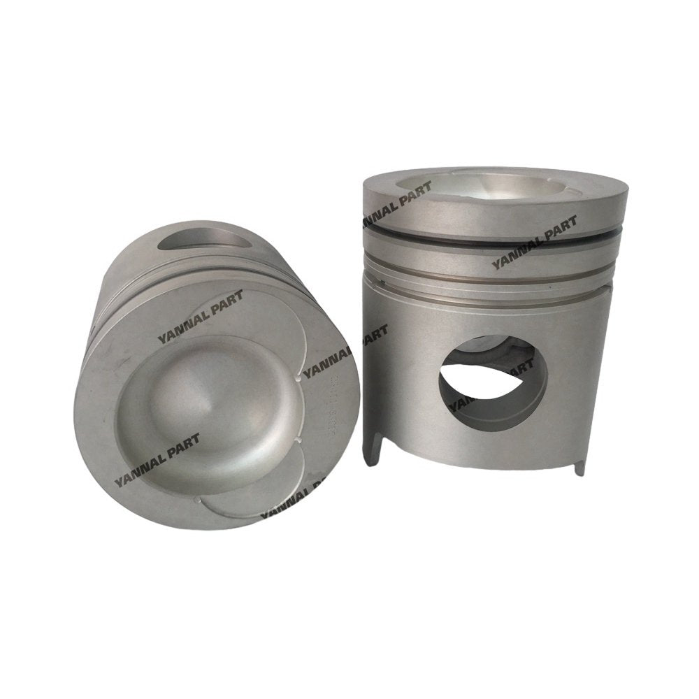 6x For Mitsubishi 23411-83002 Piston With Pin STD 6D22 Engine Spare Parts