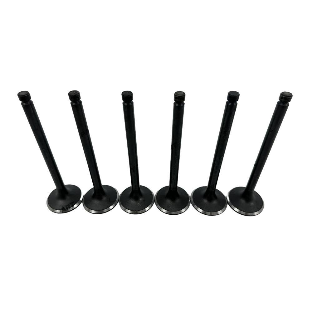 6x Intake Valve For Mitsubishi 6D22 Engine Parts