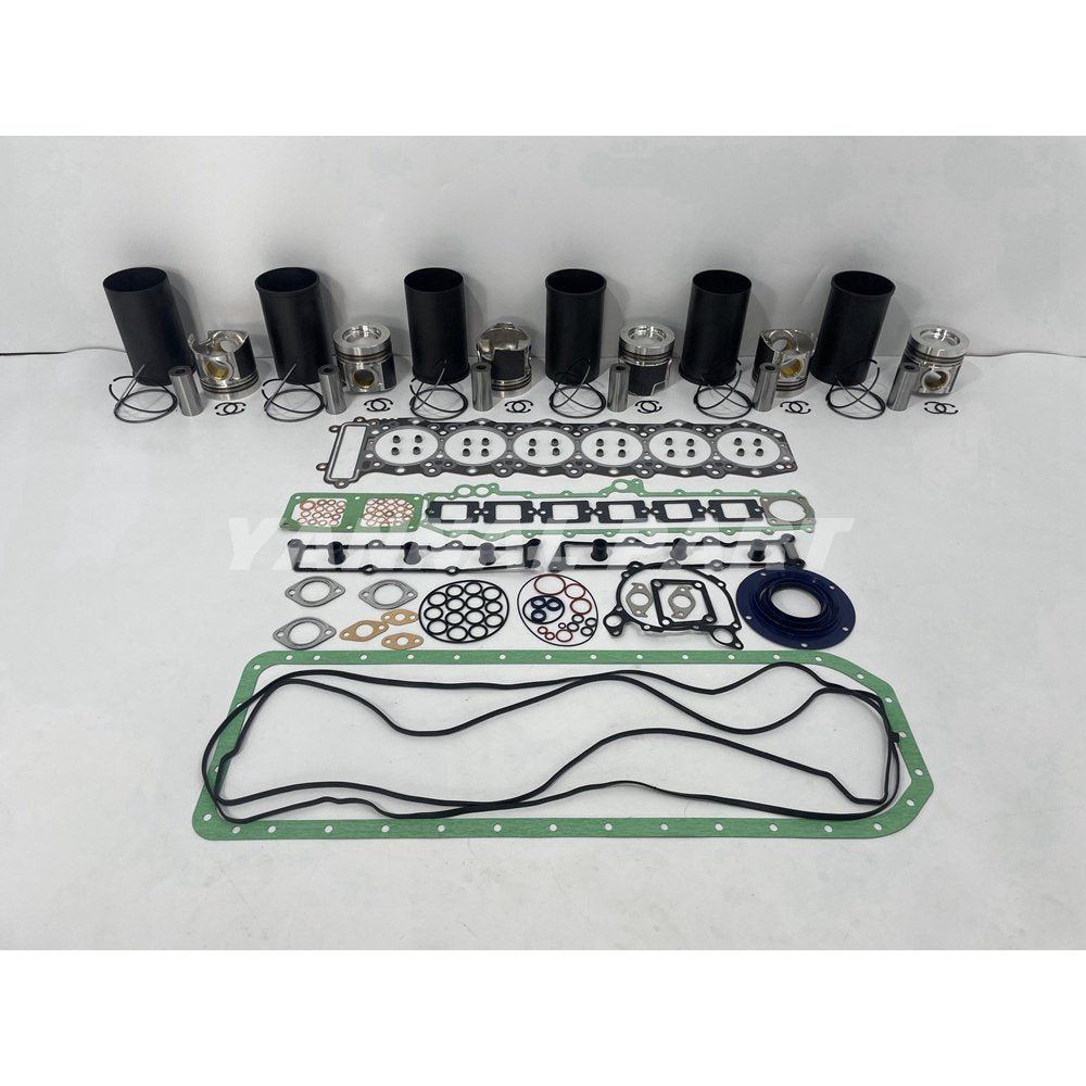 Overhaul Kit With Gasket Set Fit For Mitsubishi 6M60 Engine