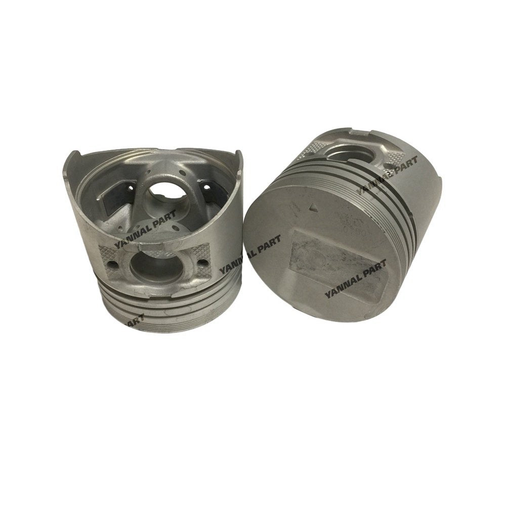 4x For Mitsubishi Piston Kit 0.5MM K4N Engine Spare Parts