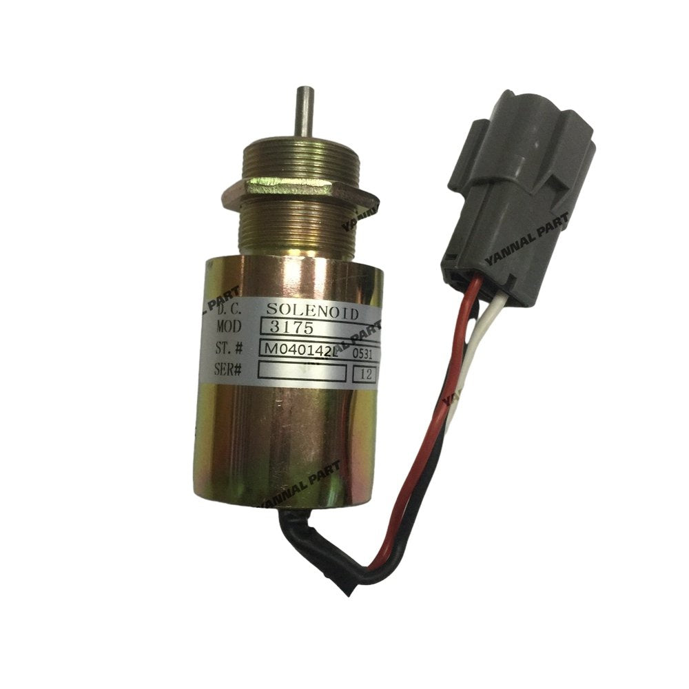 For Mitsubishi 30A87-20401 M040142L0531 Shutdown Solenoid S4L2 Engine Parts