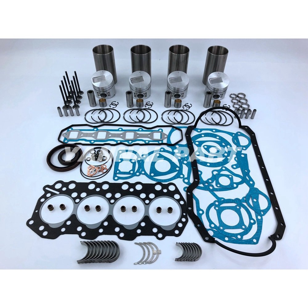 S4Q2 Engine Overhaul Rebuild Kit With Gasket Bearing Valve For Mitsubishi Engine