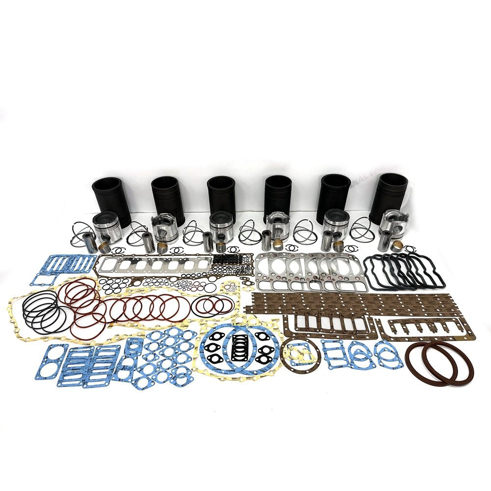 Rebuild Kit With Piston Ring Cylinder Gaskets For Mitsubishi S6A2 Engine Part