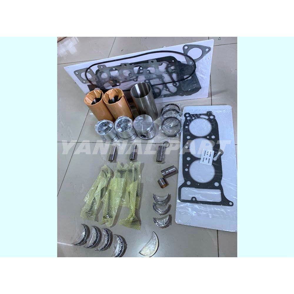 Cylinder Liner Kit Fit For Isuzu 3KR1 Engine