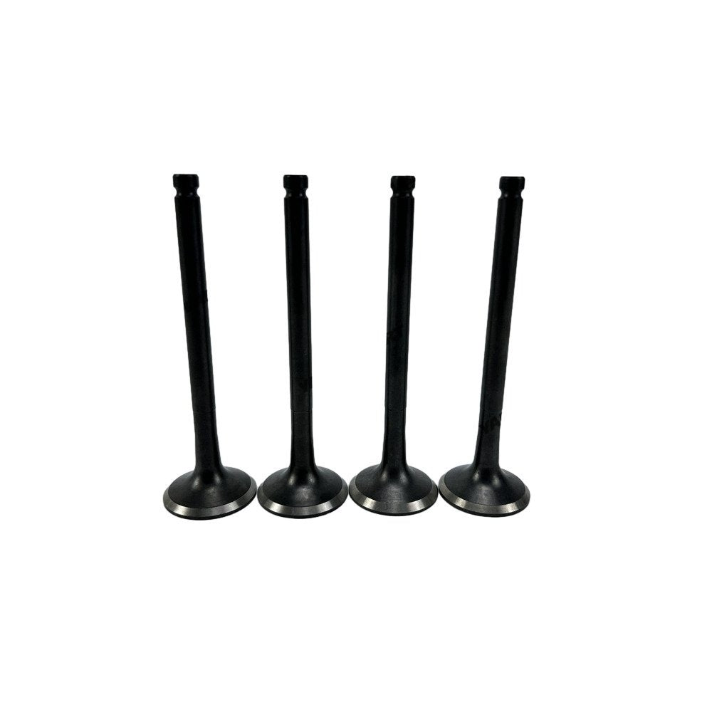 4x Exhaust Valve For Isuzu 4BC1 Excavator Engine Spare Parts