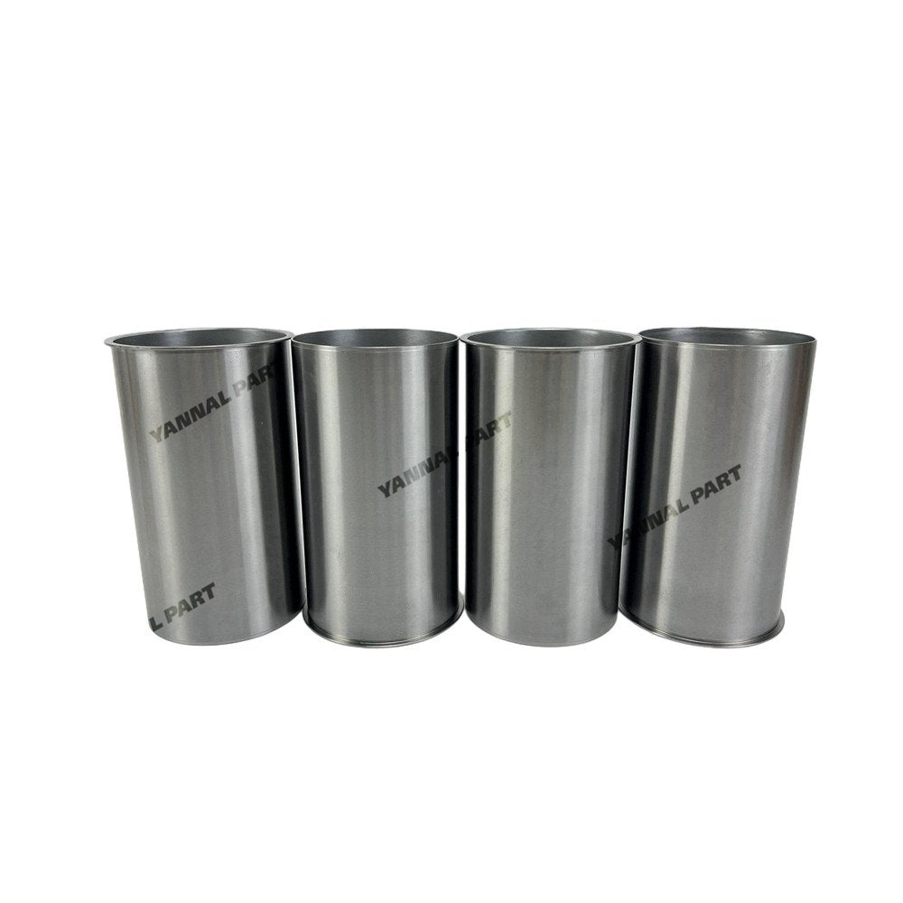4x Cylinder Liner For Isuzu 4BC1 Excavator Engine Spare Parts