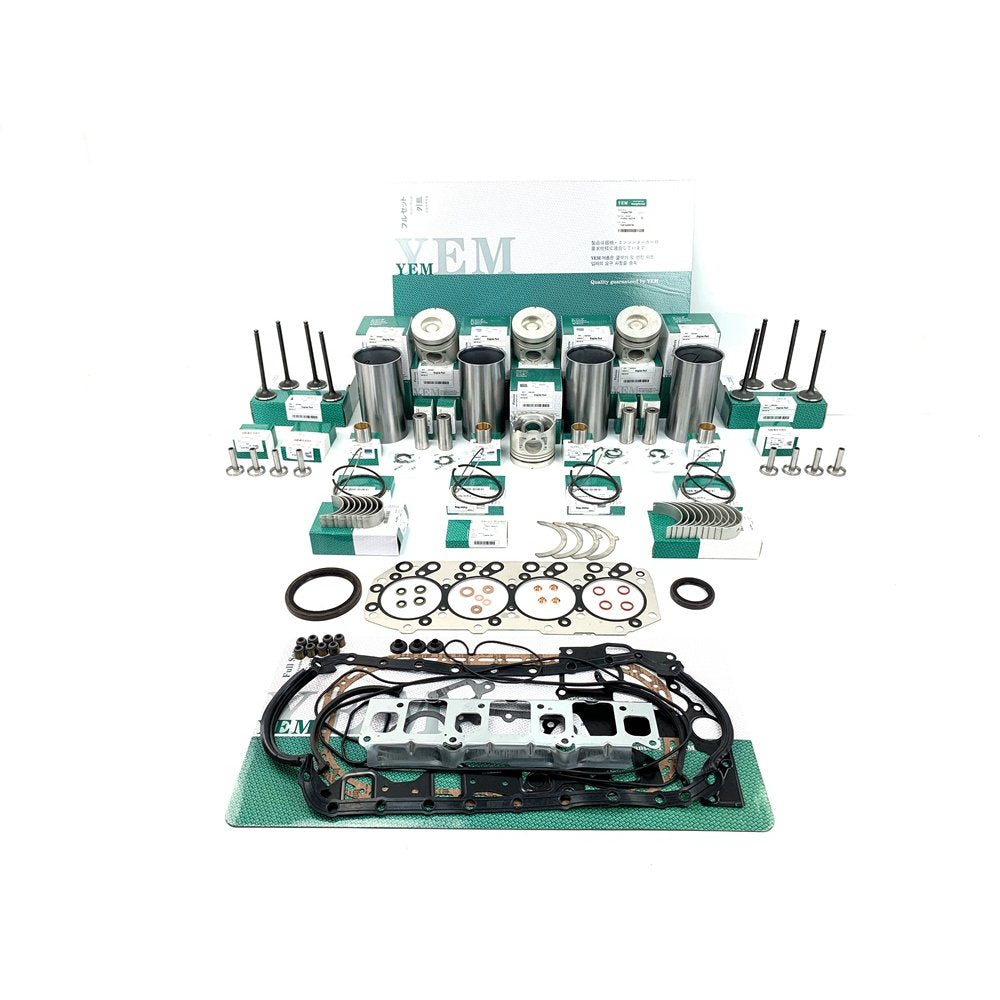 For Isuzu 4JB1 2.8L Engine Overhaul Rebuild Kit For Bobcat 1213 843 853 Loaders