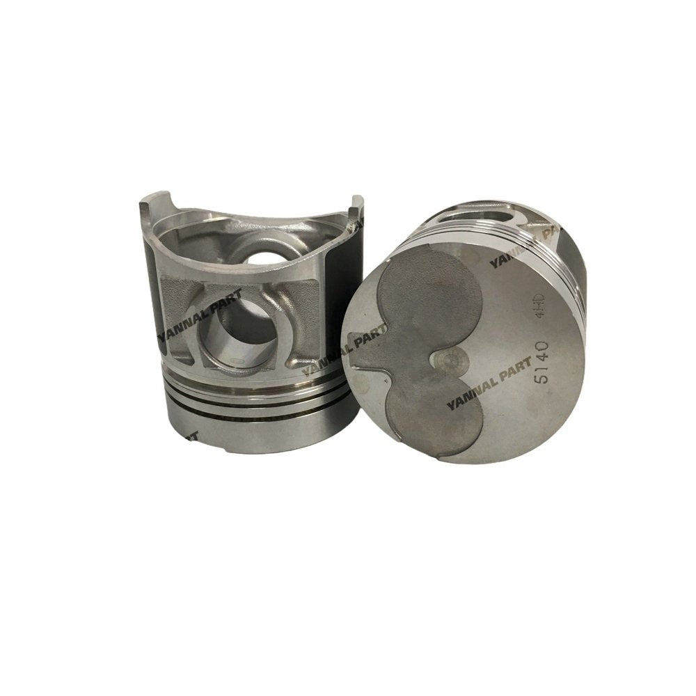 4x For Perkins Piston With Pin STD 404D-22 Engine Spare Parts