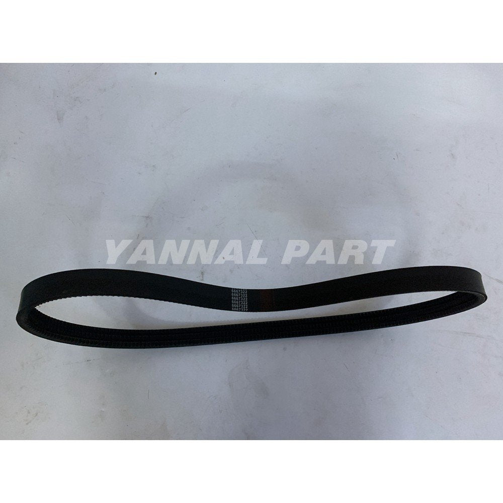 New S185 S205 T140 T180 Fan Belt 6667322 For Bobcat Engine Spart Part