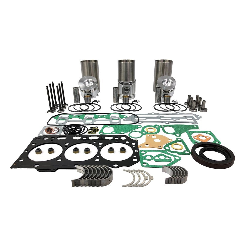 For Yanmar 3TNE84 3D84-3 Overhaul Rebuild Kit Piston height 87mm