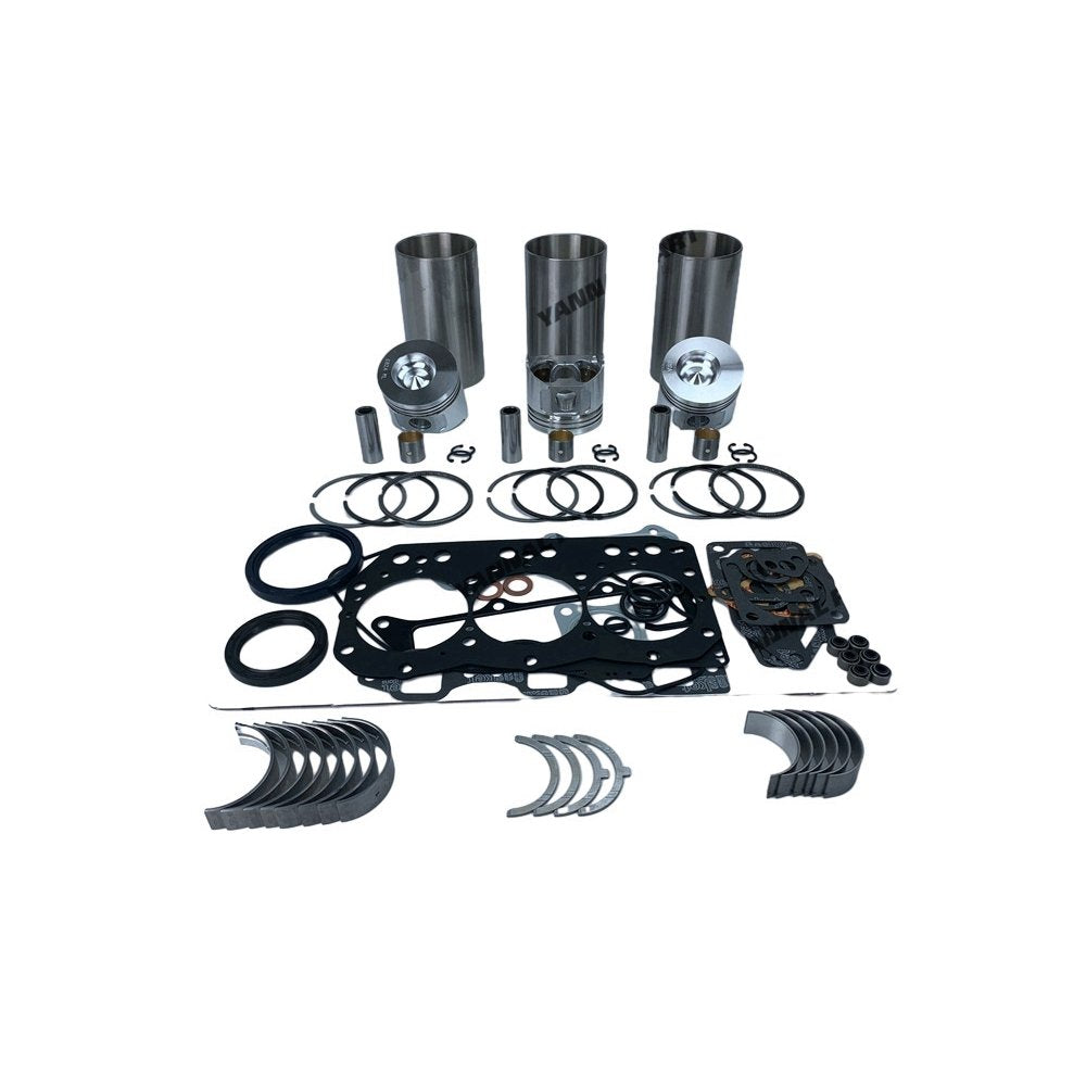 New Yanmar 3TNE82 Engine Overhaul Kit With Full Gasket Kit Bearings Set