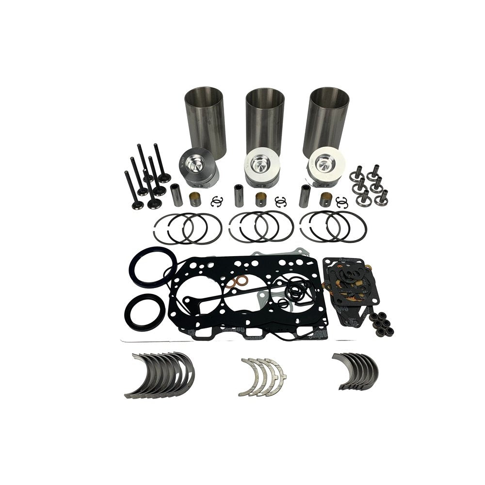 New Yanmar 3TNE82 Rebuild Overhaul Kit With Gasket Set Engine Valve Bearing Set