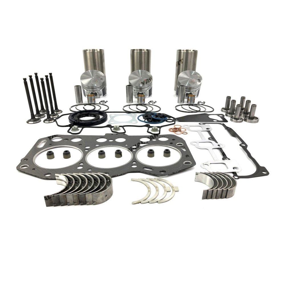 For Komatsu 3D76E-5NBAF Overhaul Kit With Gasket Set & Valve Train Kit & Bearing