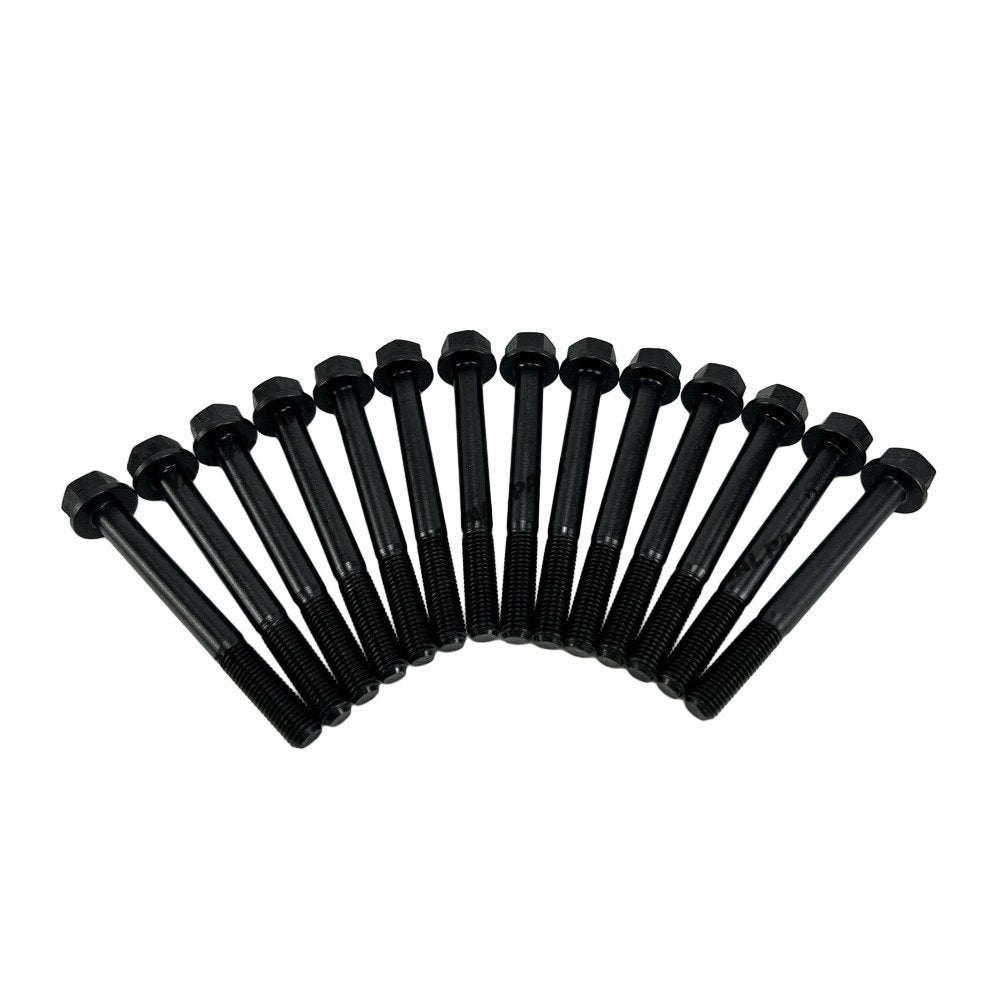 14 PCS Head Bolt Set 119810-01200 For Yanmar 3TNE82 Diesel Engine