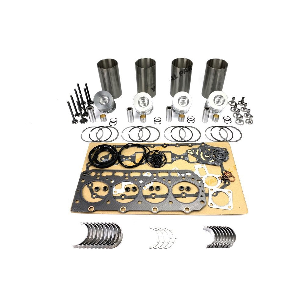 New Yanmar 4TNA78 Rebuild Overhaul Kit With Gasket Set Engine Valve Bearing Set