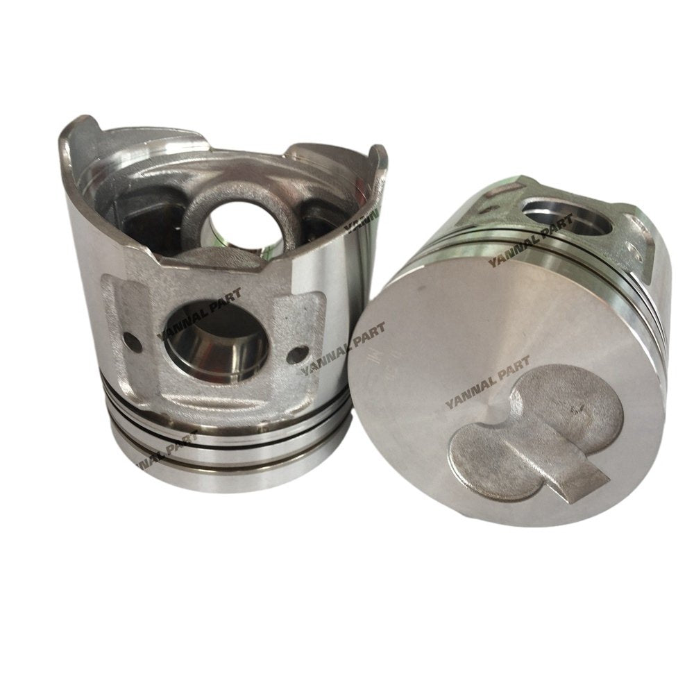 4x For Yanmar Piston Kit 0.5MM 4TNE94 Engine Spare Parts