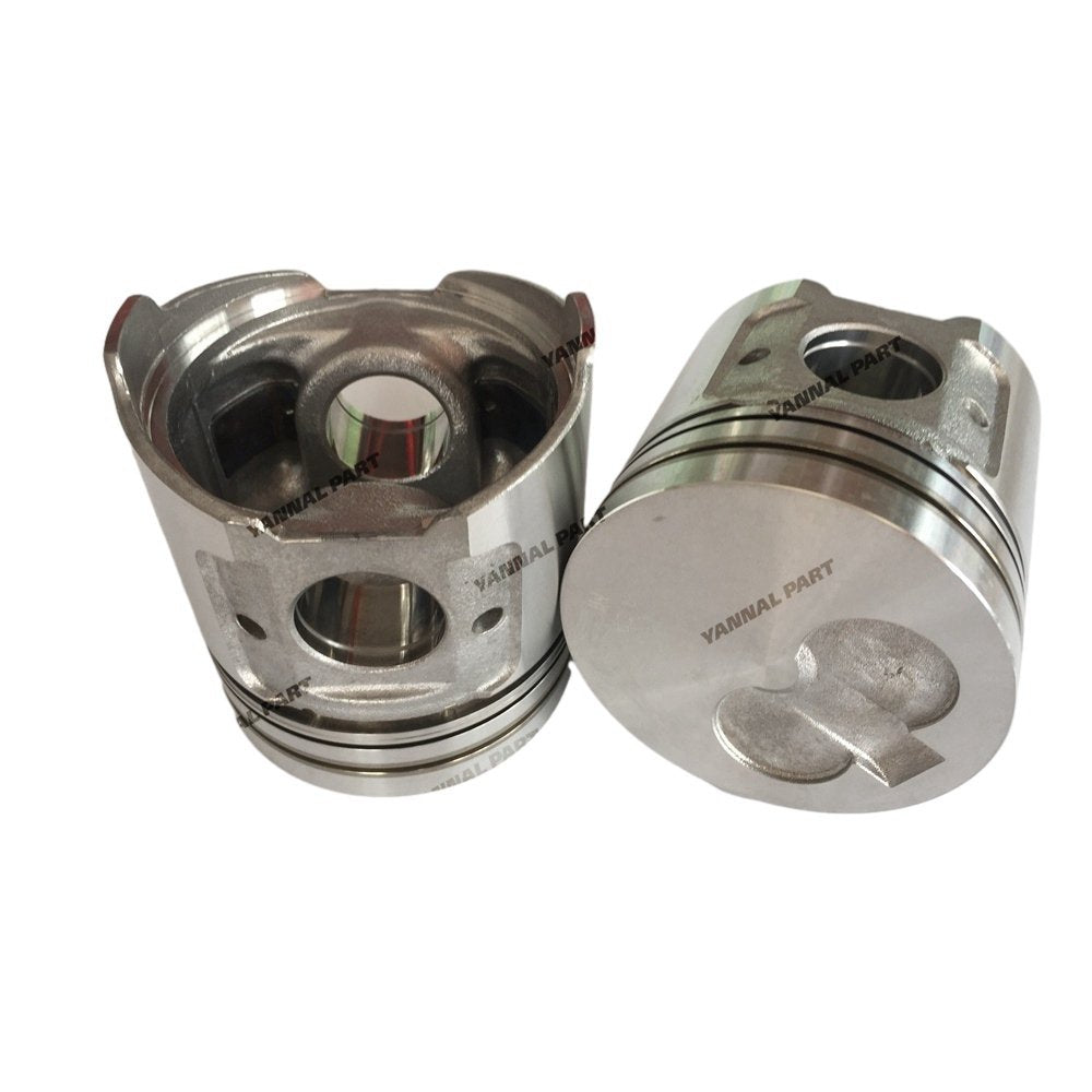 4x For Yanmar Piston Kit 0.5MM 4TNE94 Engine Spare Parts