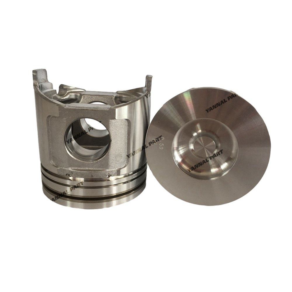 4x For Yanmar Piston With Pin STD 4TNV106 Engine Spare Parts