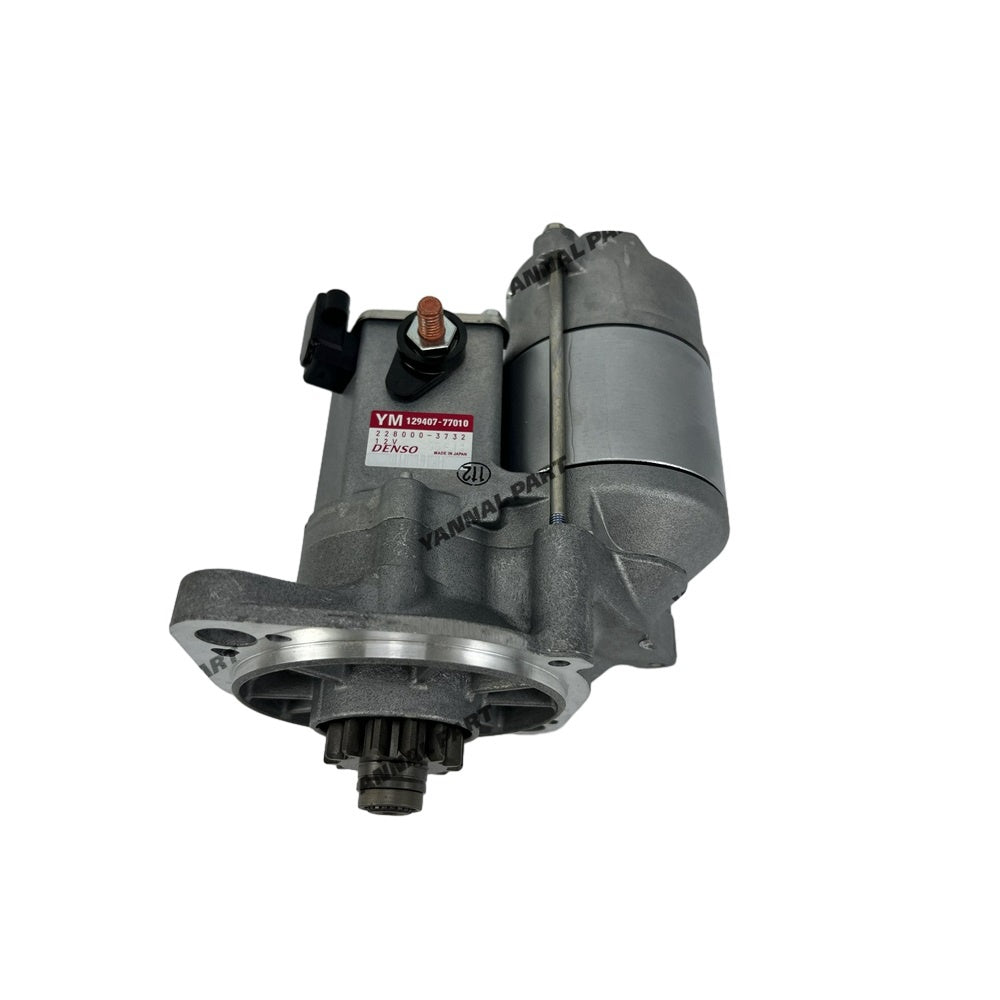 Starter Motor 129407-77010 Fit For Yanmar 4TNV84 Engine