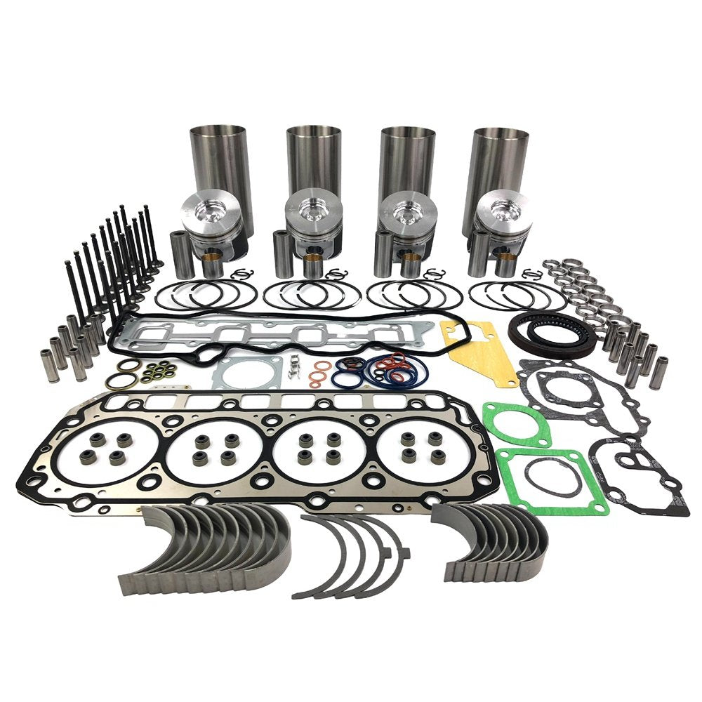 4TNV98 Rebuild Overhaul Kit With Gasket Set Bearing Valve For Yanmar Engine