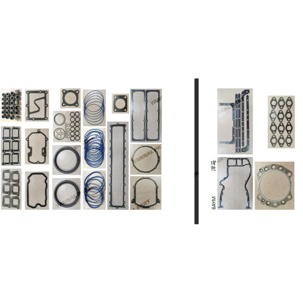 Full Gasket Kit Fit For Yanmar 6AYM Engine
