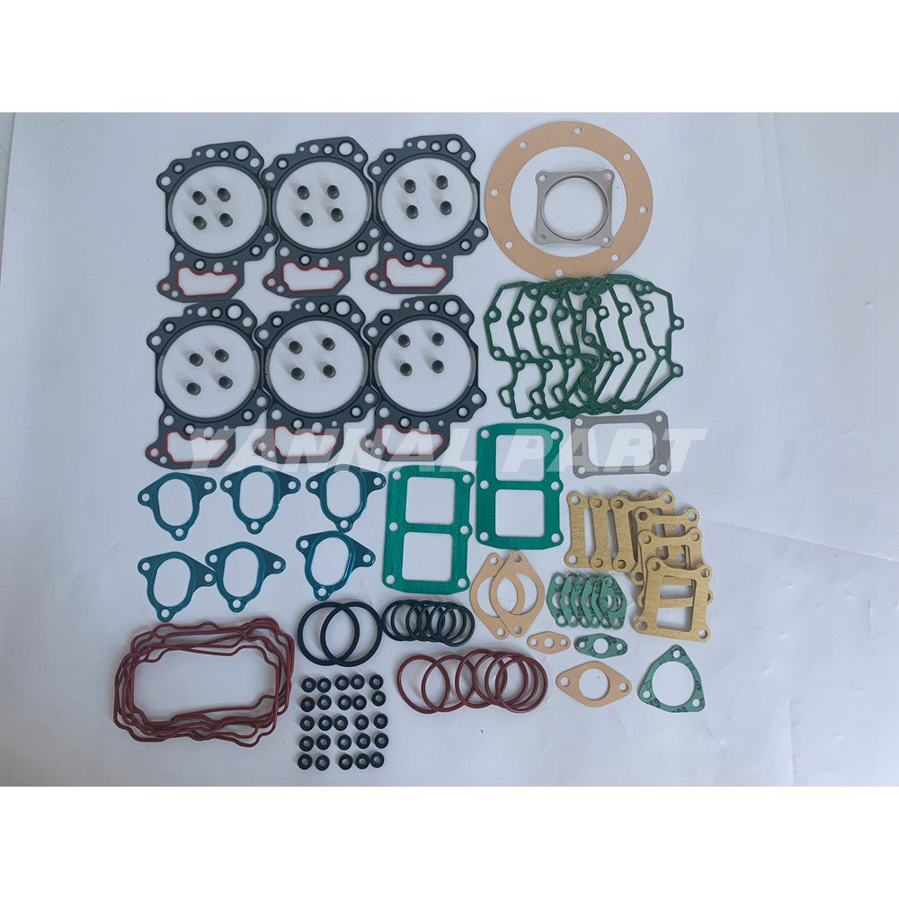 Upper Gasket Kit Fit For Komatsu 6D125 Engine