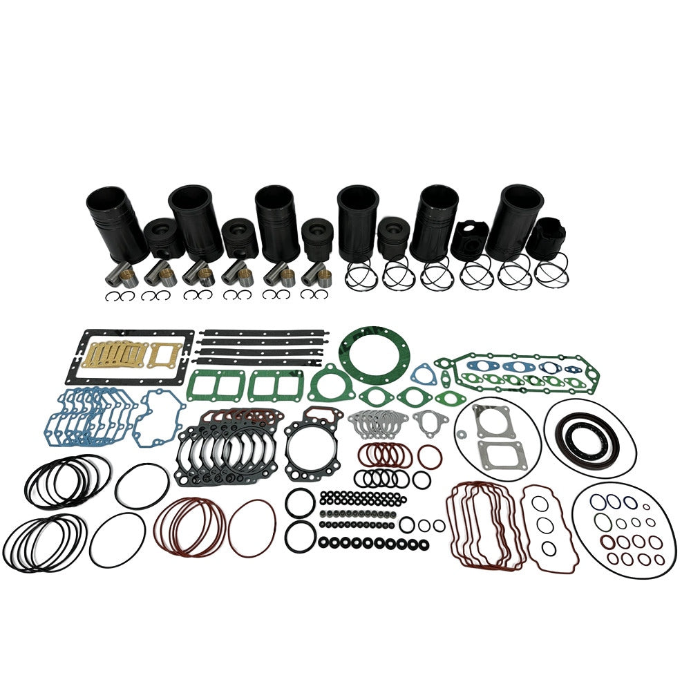 Cylinder Liner Kit Fit For Komatsu 6D125 Engine