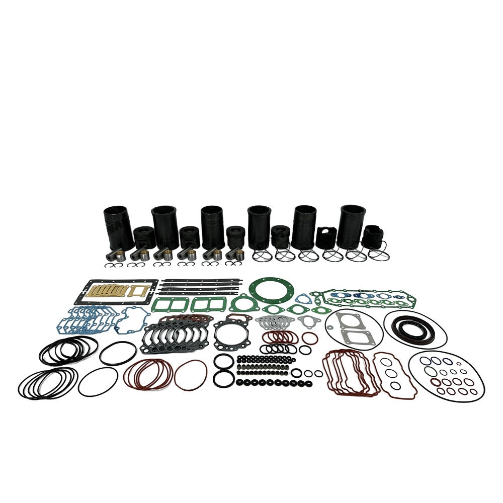 Cylinder Liner Kit Fit For Komatsu 6D125 Engine