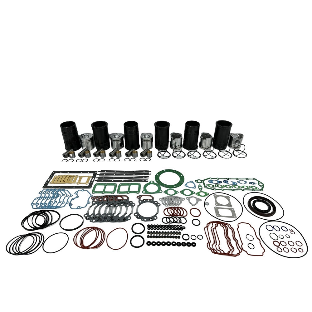 Cylinder Liner Kit Fit For Komatsu 6D125 Engine