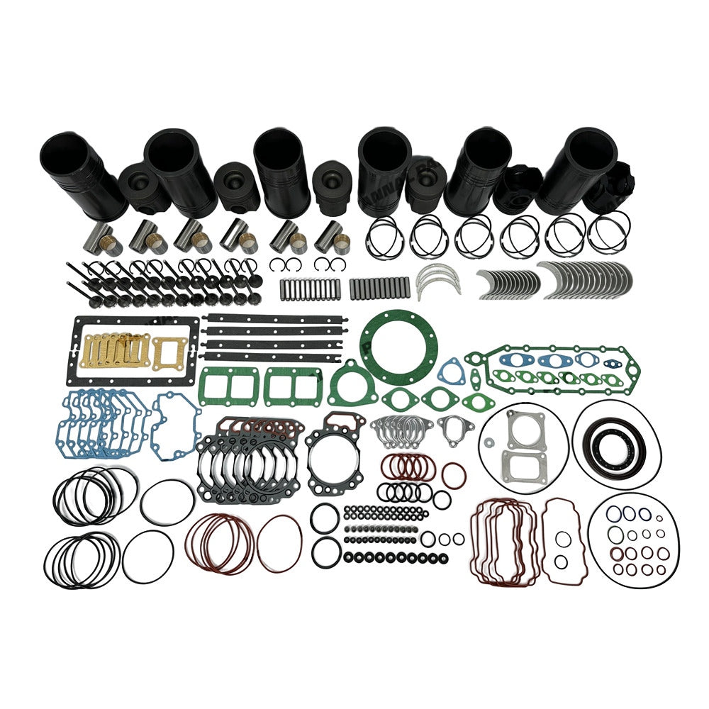 Cylinder Liner Kit Fit For Komatsu 6D125 Engine