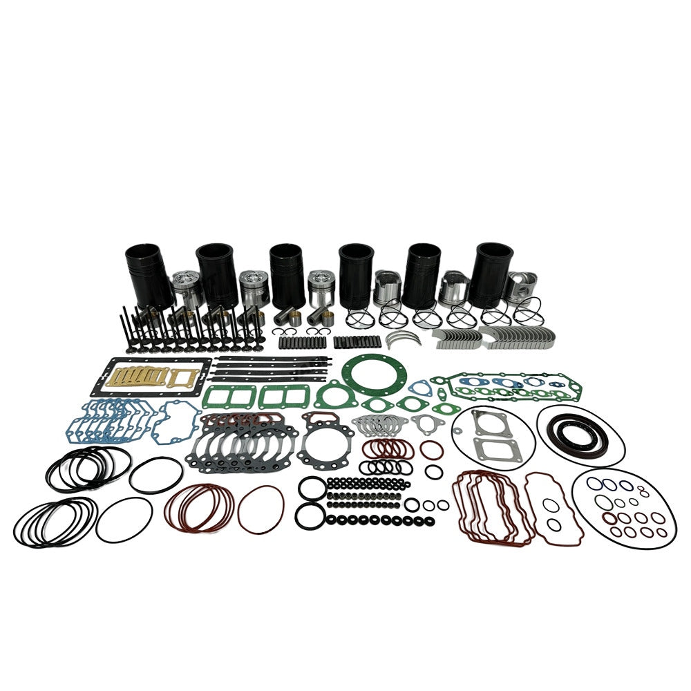 Cylinder Liner Kit Fit For Komatsu 6D125 Engine