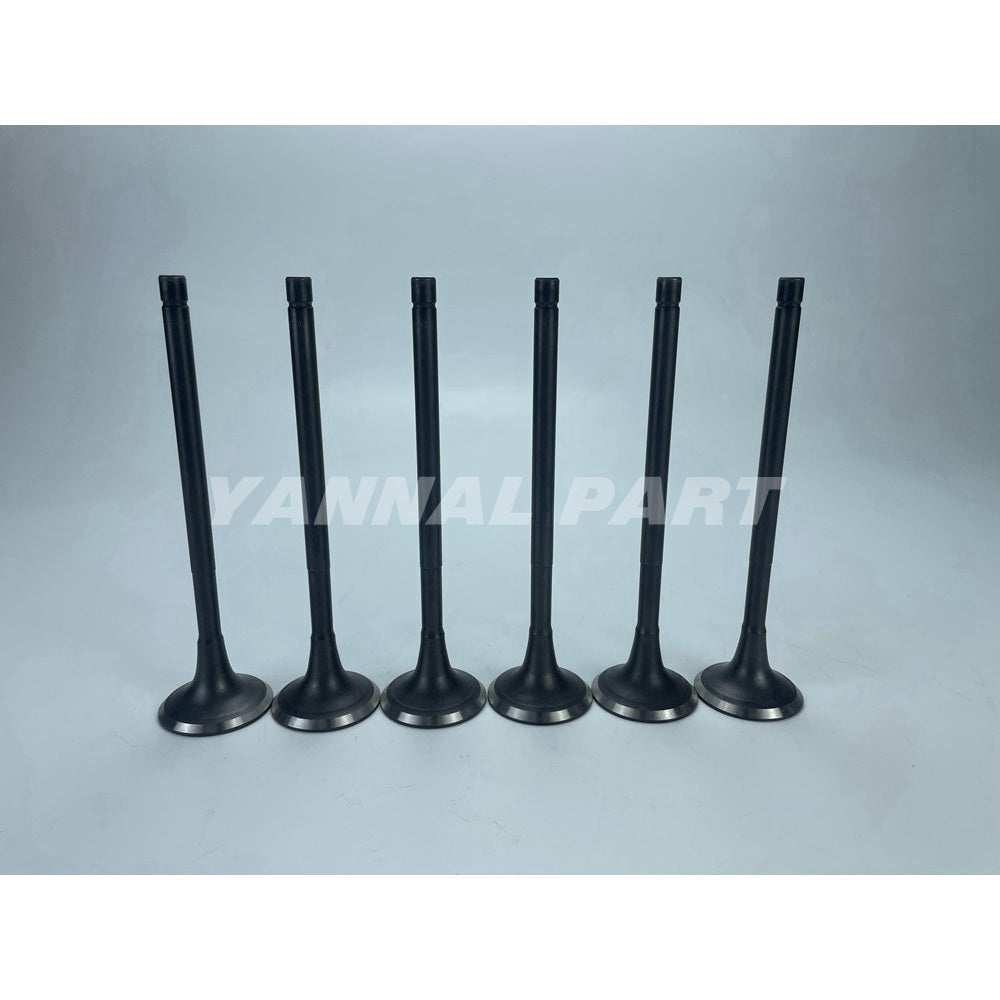 Exhaust Valve 6150-41-4210 Fit For Komatsu 6D125 Engine