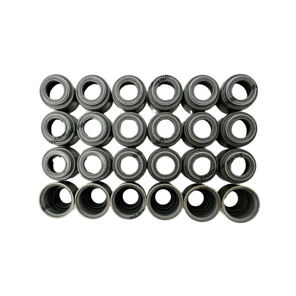 Valve Oil Seal For Komatsu 6D140 Electronic fuel injection Engine