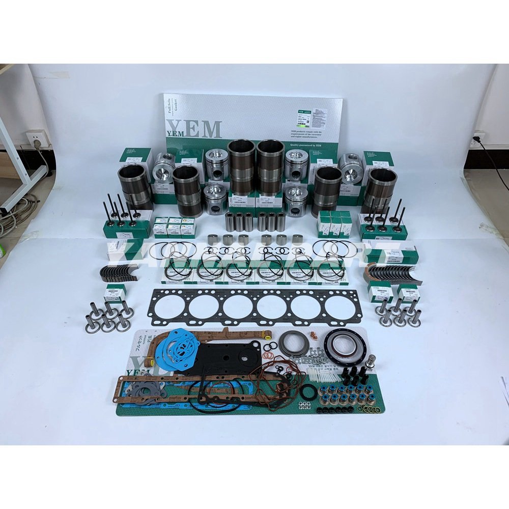 New Cummins 6CT Engine Rebuilding Kit With Valves ( Piston 3917707 )