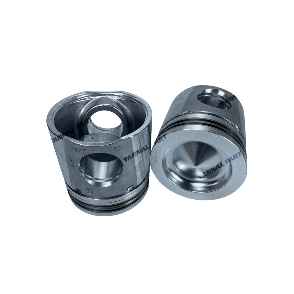 6x 6CT8.3 Piston Kit STD 115mm*57mm*81mm For Cummins diesel Engine parts