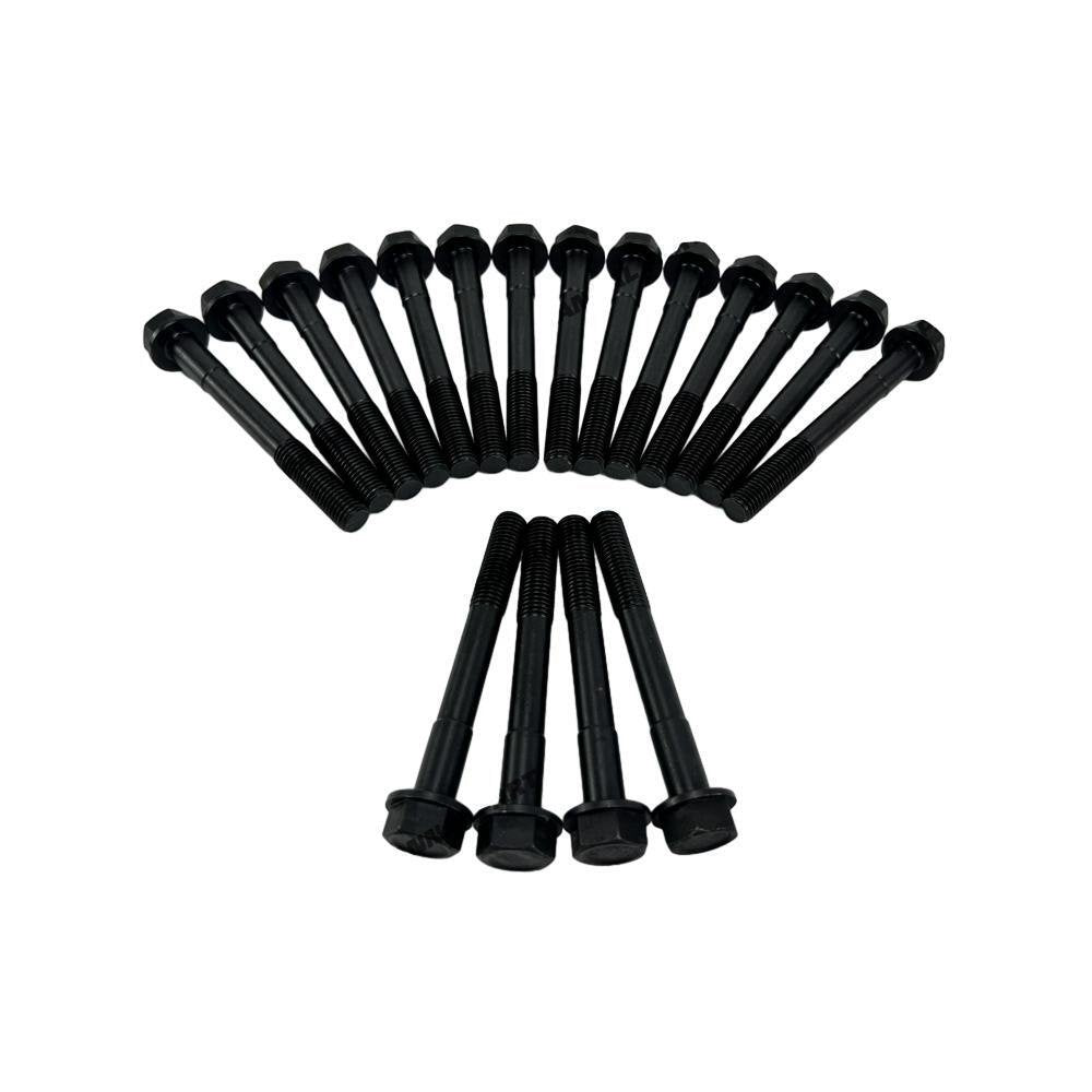 18 PCS Cylinder Head Bolt For Perkins 404D-22 Diesel Engine