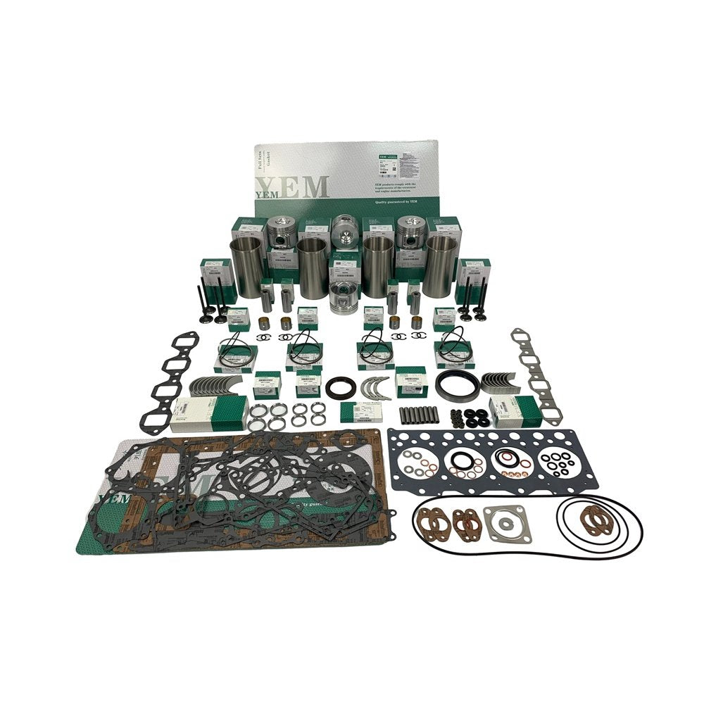 New 4D95 Rebuild Overhaul Kit With Gasket Set Bearing & Valve Train For Komatsu
