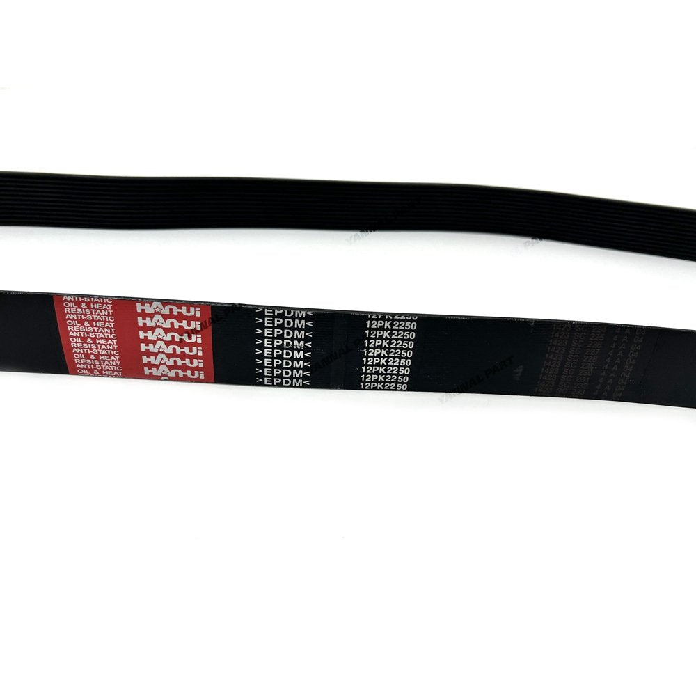 ISX15 Fan Belt 12PK2250 For Cummins Diesel Engine Parts
